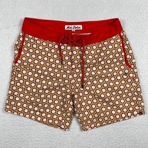 Mr Swim Trunks Mens 30 Honeycomb Swimsuit Beach Pool Mesh Lined Vacation Travel